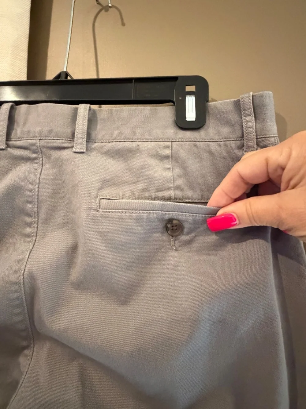 J. Crew Flex Gray Pants Slim Stretch Performance Chino Casual, Size 32x32